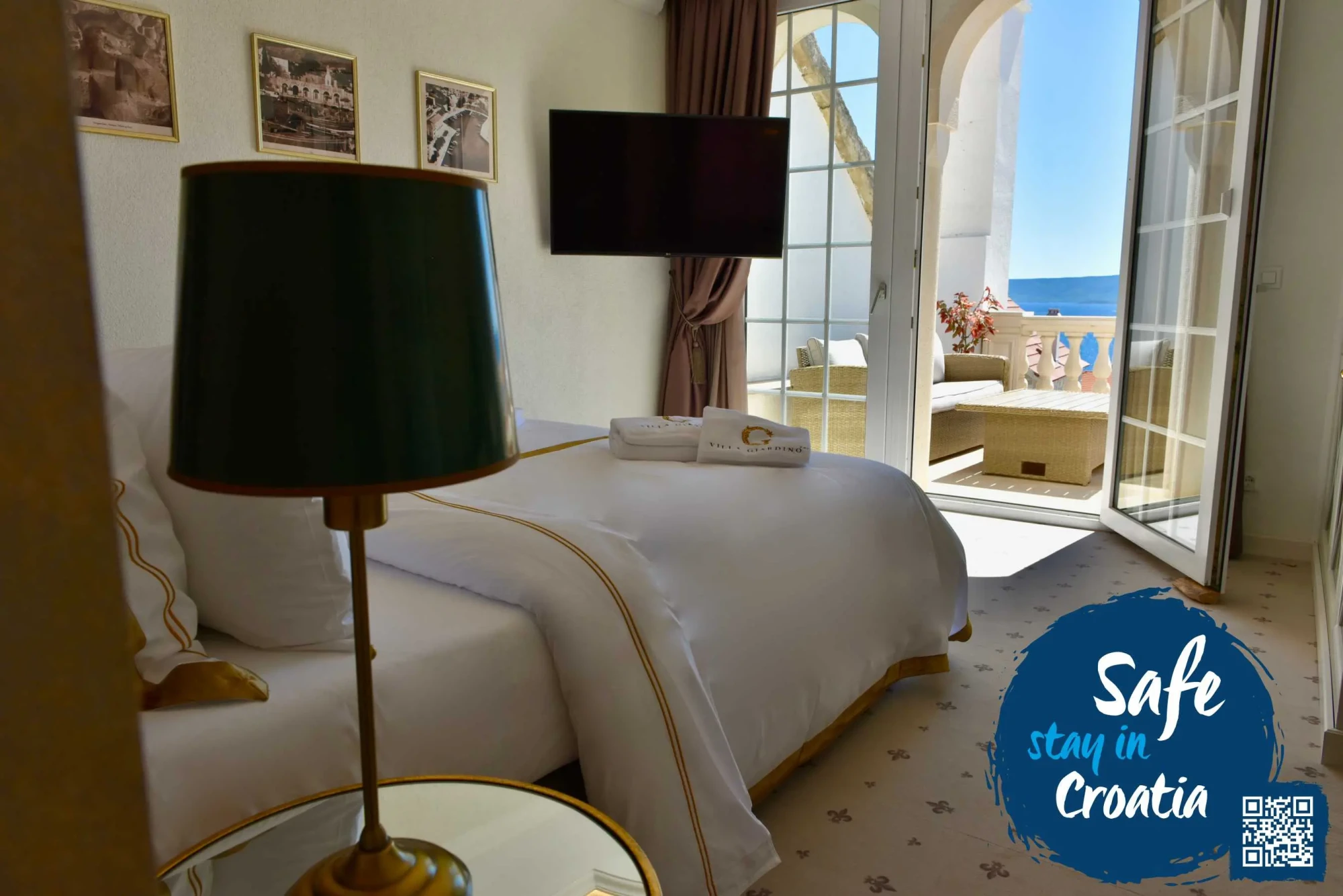 Safe Stay in Croatia in Villa Giardino